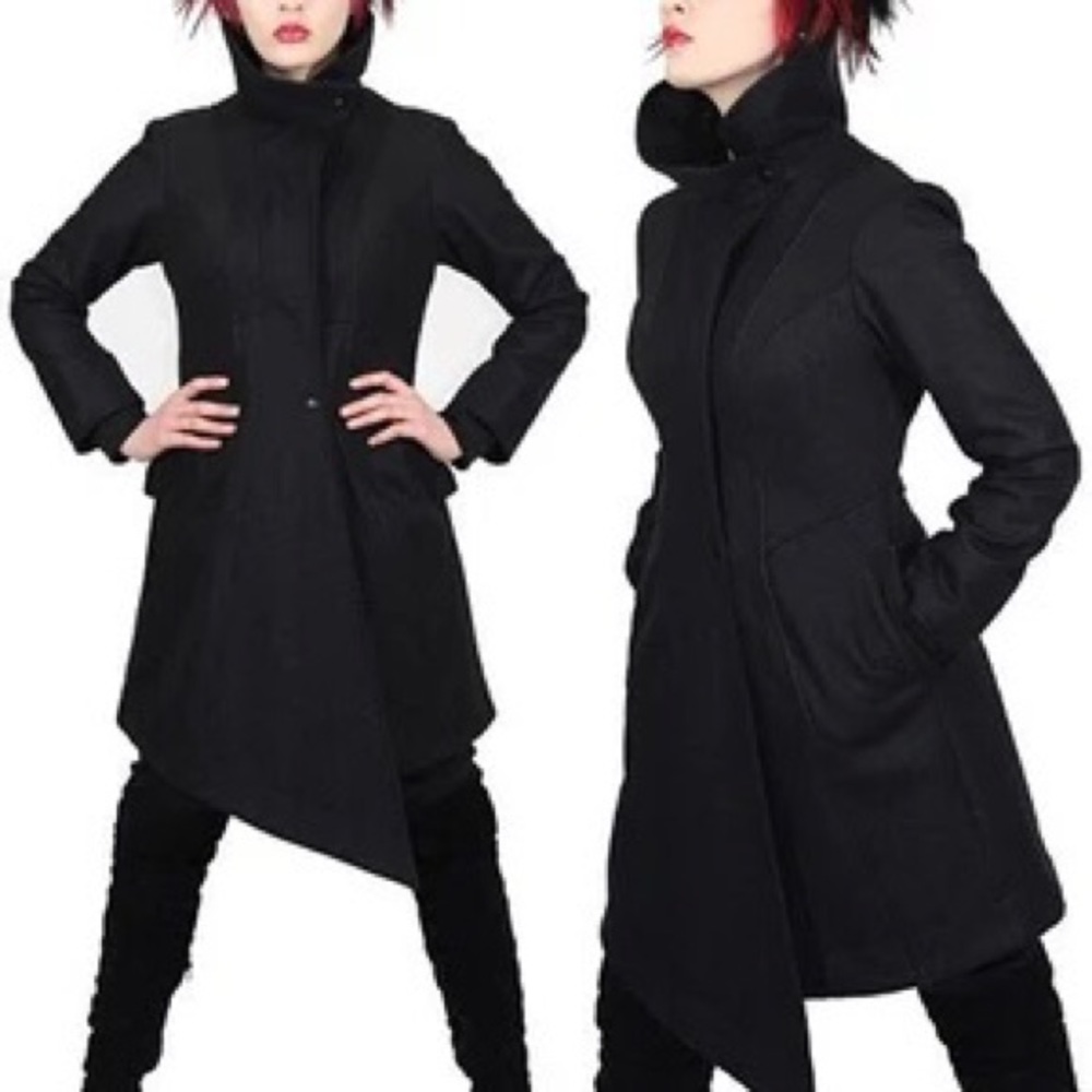 PLASTIK WRAP WINTER COAT